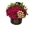 Flower box with Ferrero Rocher - 50 JD